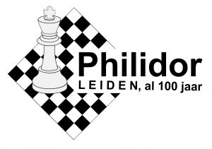 Het logo van Philidor, ontworpen voor het 100-jarig bestaan.